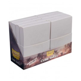  Кутии за карти Dragon Shield Cube Shell - Ashen White (8 бр.)